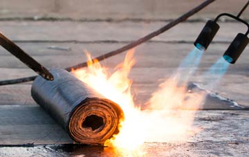 Guns Village asphalt flat roofing repairs