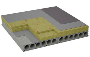 considerations of Guns Village flat roofing insulation